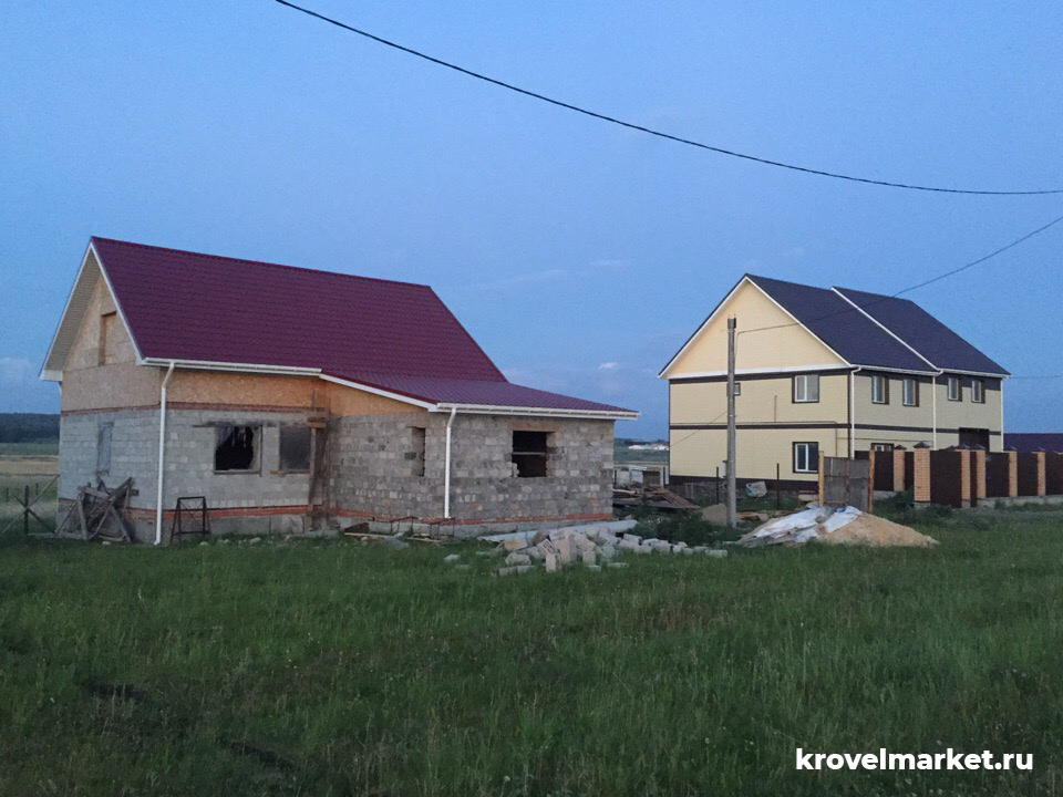 Деревня Бишкиль. Крыша 2019 г